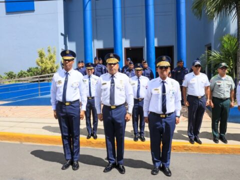 Policía recibe en La Romana la antorcha de los IV Juegos Mundiales