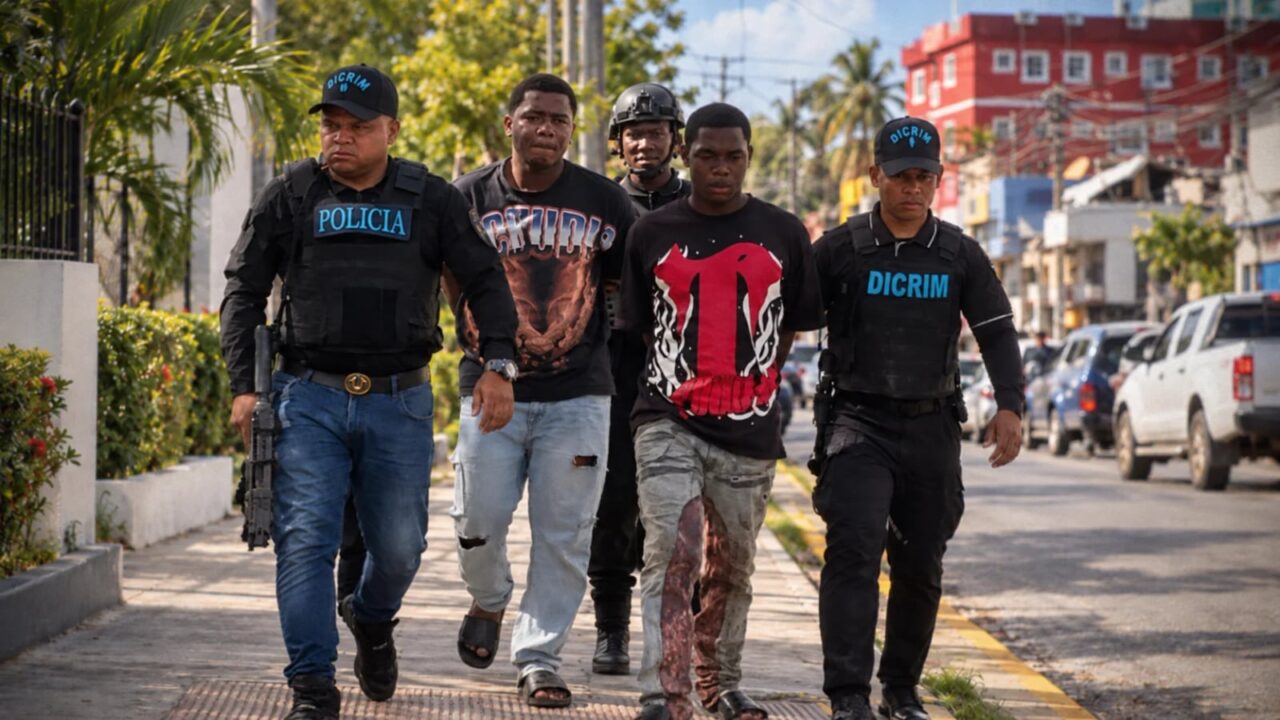 Dos hombres buscados se entregan en Verón-Punta Cana por temor al DICRIM