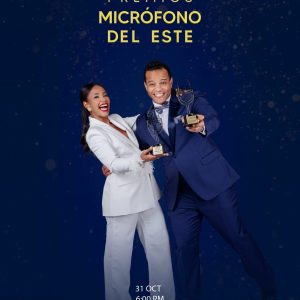 Anuncian conductores oficiales de Premios Micrófono del Este 2026