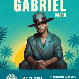 Gabriel Pagán actuará en cierre musical de Turizoneando 2026 organizado por Cluster Turístico Santo Domingo y Ministerio de Turismo