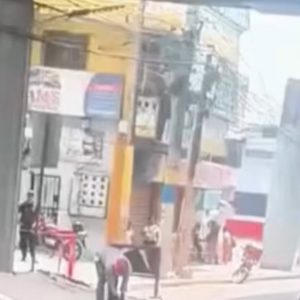 Se desprende placa en estación del Metro de Santo Domingo en Villa Mella