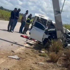 Accidente en La Altagracia deja al menos cuatro heridos