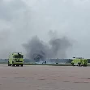Avión privado se accidenta en las inmediaciones del Aeropuerto de La Romana