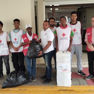 Departamento de Juventud de la Cruz Roja Filial Herrera impulsa reciclaje solidario en apoyo a niños con cáncer